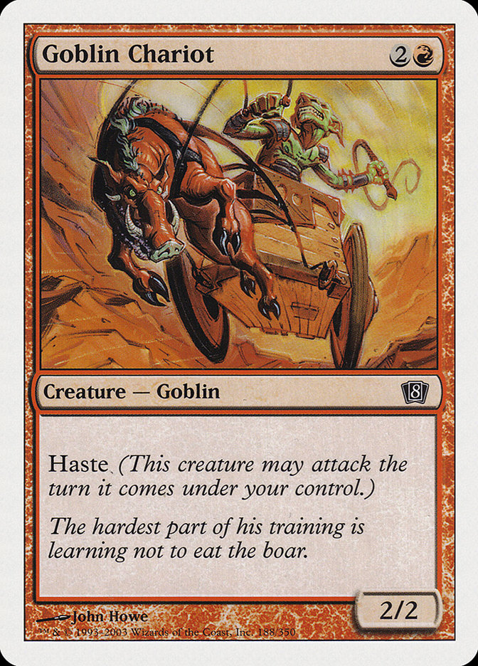 Goblin Chariot [Eighth Edition] | Silver Goblin