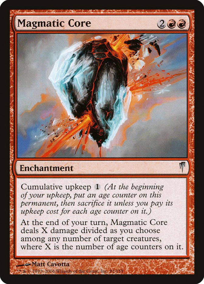 Magmatic Core [Coldsnap] | Silver Goblin