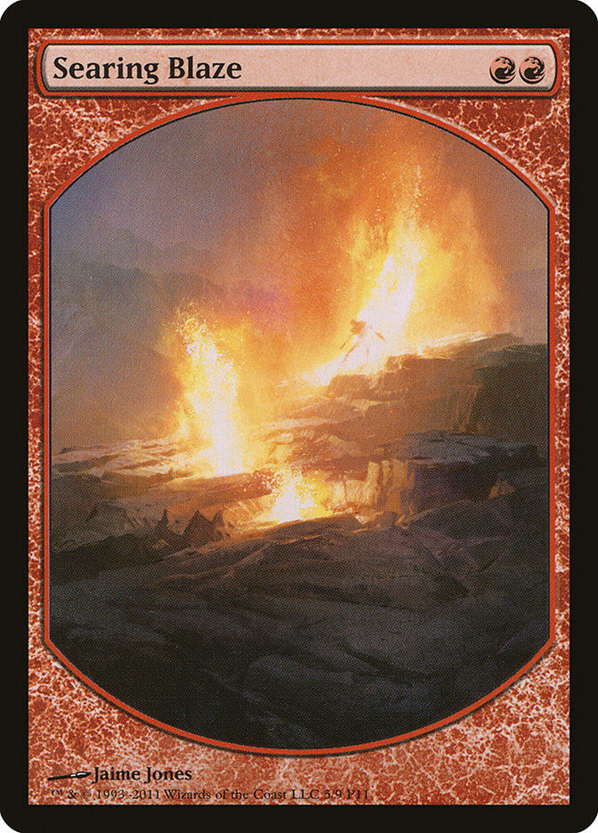 Searing Blaze [Magic Player Rewards 2011] | Silver Goblin