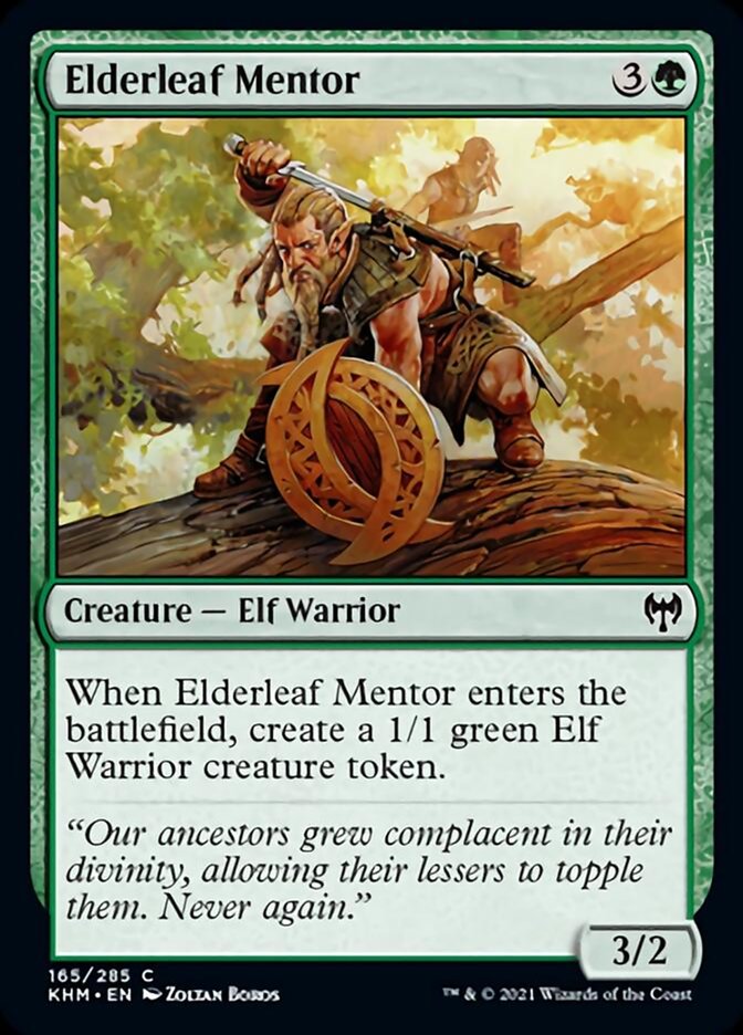 Elderleaf Mentor [Kaldheim] | Silver Goblin