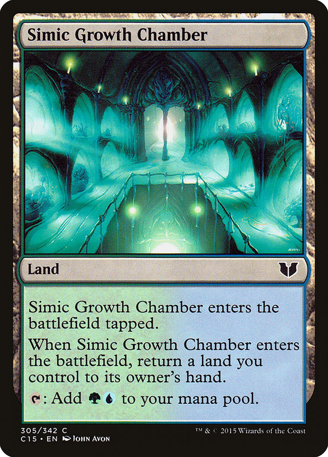 Simic Growth Chamber [Commander 2015] | Silver Goblin