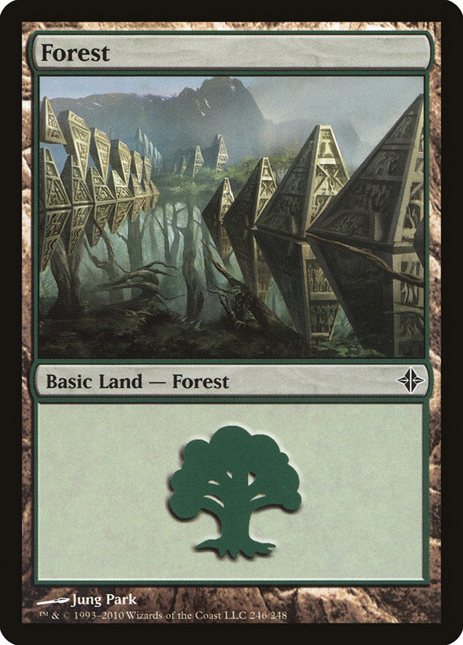 Forest (246) [Rise of the Eldrazi] | Silver Goblin