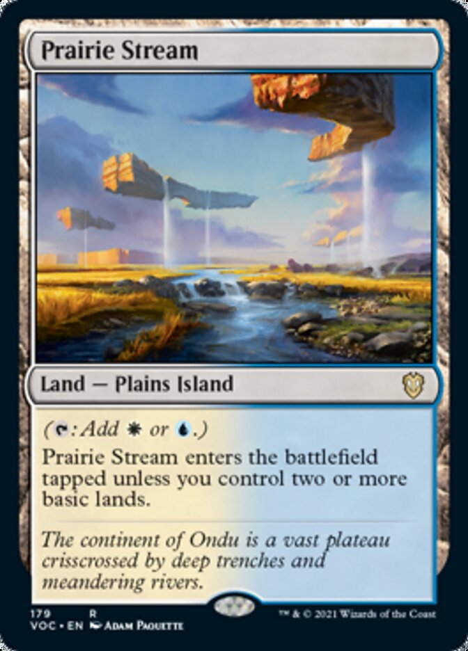 Prairie Stream [Innistrad: Crimson Vow Commander] | Silver Goblin