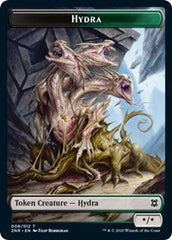Hydra // Illusion Double-Sided Token [Zendikar Rising Tokens] | Silver Goblin