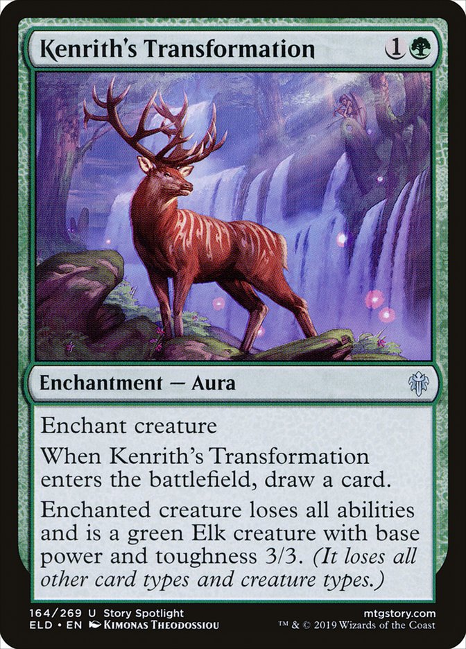 Kenrith's Transformation [Throne of Eldraine] | Silver Goblin
