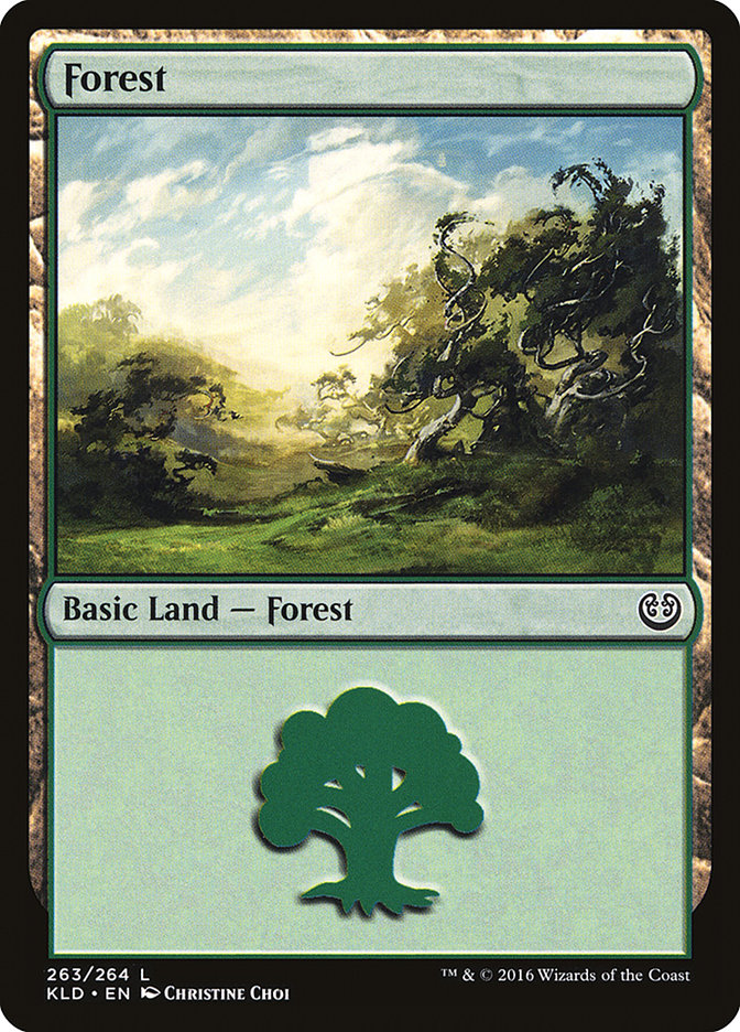 Forest (263) [Kaladesh] | Silver Goblin