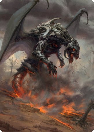 Scion of Draco Art Card [Modern Horizons 2 Art Series] | Silver Goblin