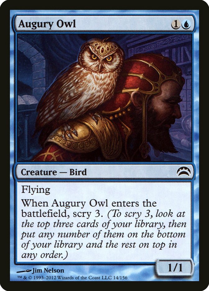 Augury Owl [Planechase 2012] | Silver Goblin