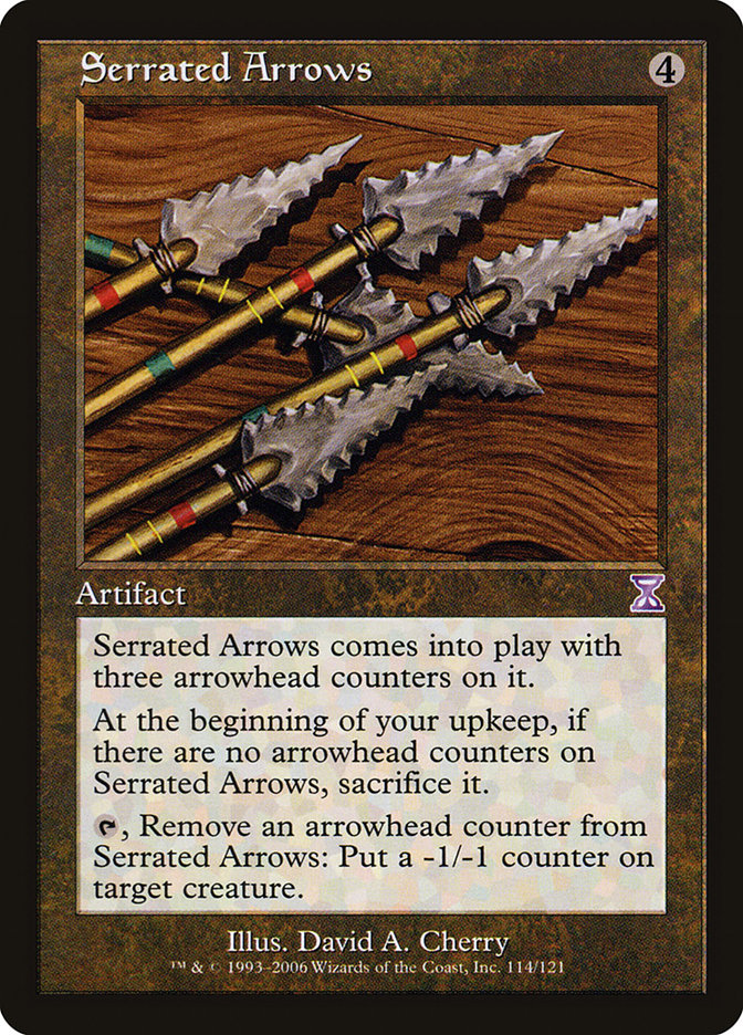 Serrated Arrows [Time Spiral Timeshifted] | Silver Goblin
