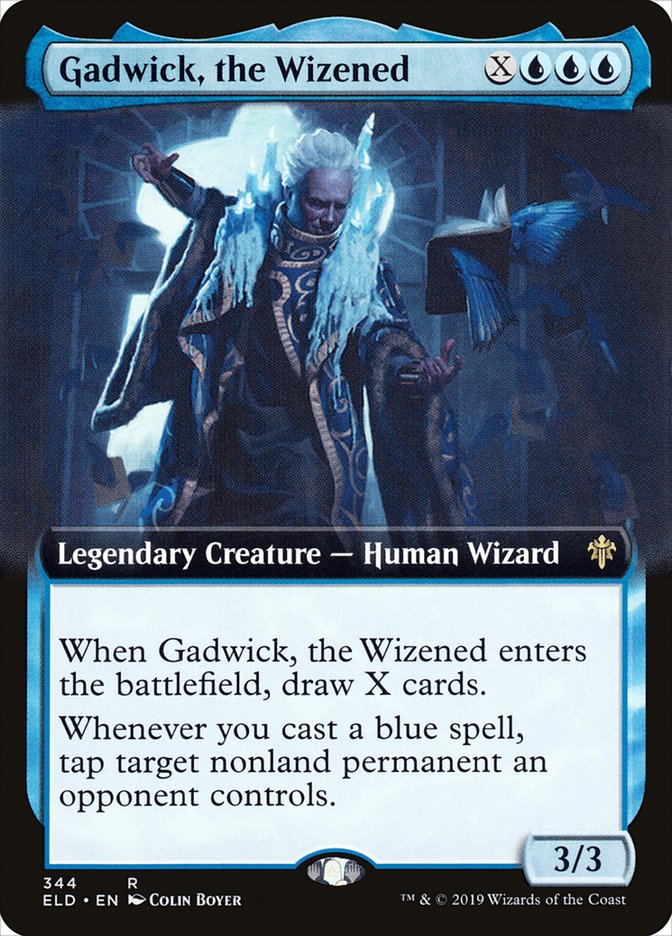 Gadwick, the Wizened (Extended Art) [Throne of Eldraine] | Silver Goblin