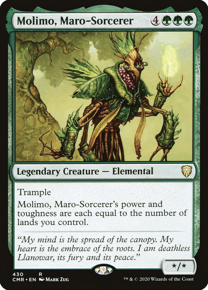 Molimo, Maro-Sorcerer [Commander Legends] | Silver Goblin