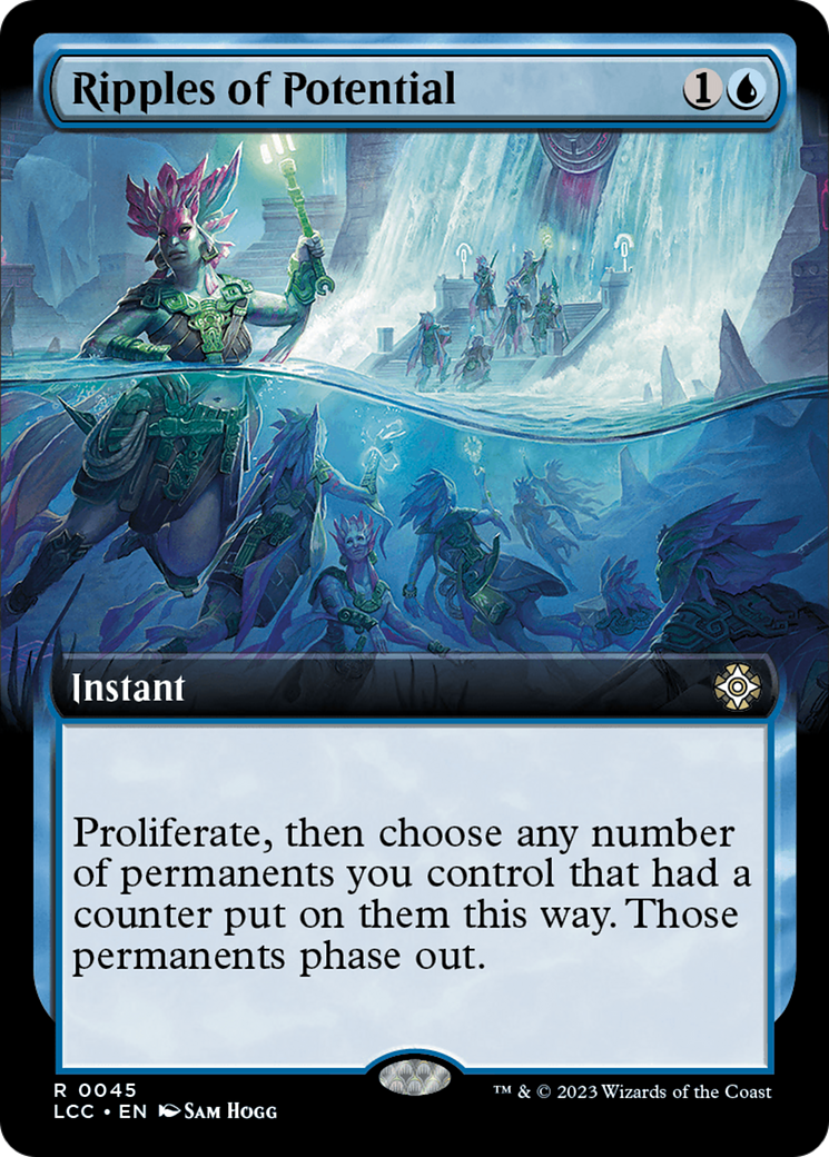 Ripples of Potential (Extended Art) [The Lost Caverns of Ixalan Commander] | Silver Goblin