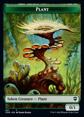 Illusion // Plant Double-Sided Token [Commander Legends Tokens] | Silver Goblin