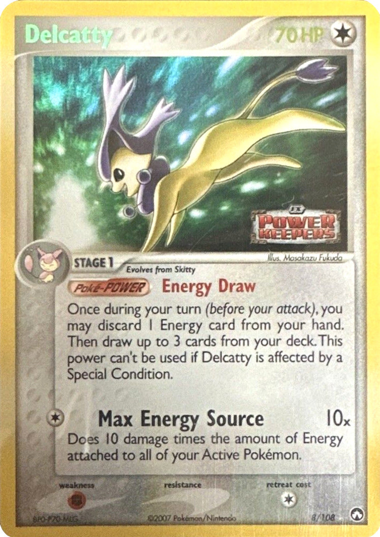 Delcatty (8/108) (Stamped) [EX: Power Keepers] | Silver Goblin