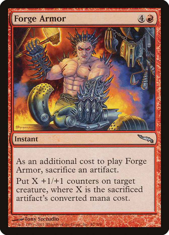 Forge Armor [Mirrodin] | Silver Goblin