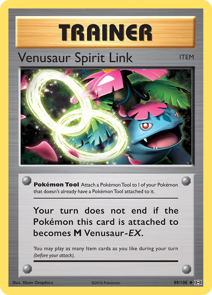 Venusaur Spirit Link (89/108) [XY: Evolutions] | Silver Goblin