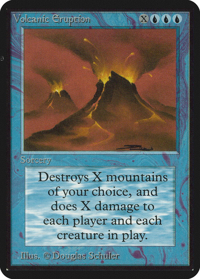 Volcanic Eruption [Alpha Edition] | Silver Goblin