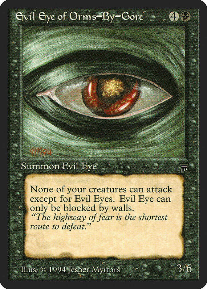 Evil Eye of Orms-by-Gore [Legends] | Silver Goblin