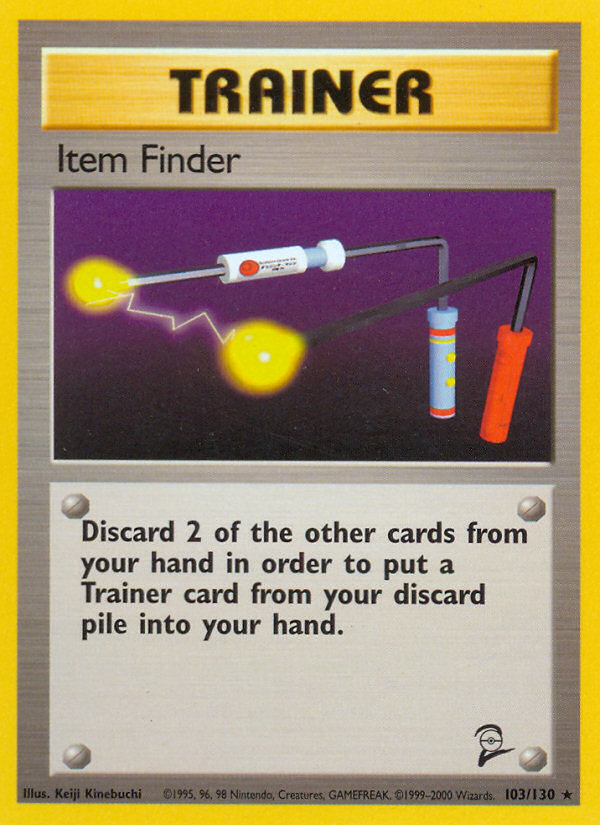 Item Finder (103/130) [Base Set 2] | Silver Goblin