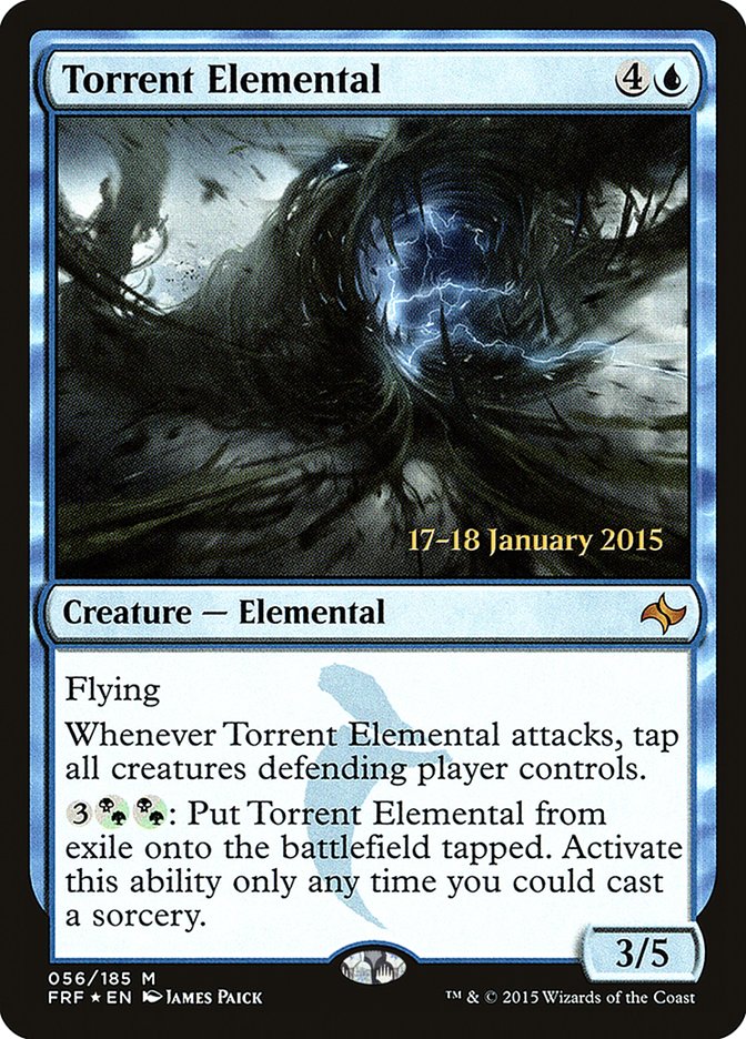 Torrent Elemental [Fate Reforged Prerelease Promos] | Silver Goblin