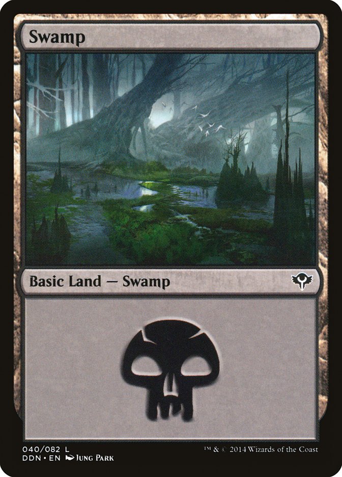 Swamp (40) [Duel Decks: Speed vs. Cunning] | Silver Goblin