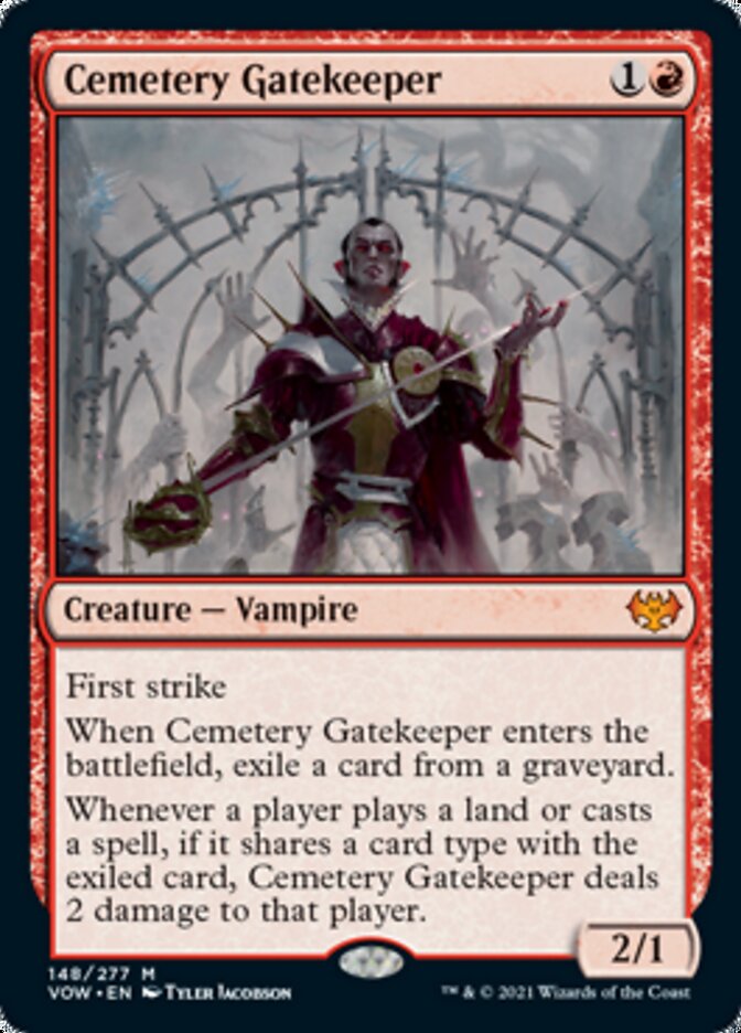 Cemetery Gatekeeper [Innistrad: Crimson Vow] | Silver Goblin