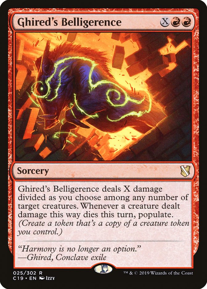Ghired's Belligerence [Commander 2019] | Silver Goblin