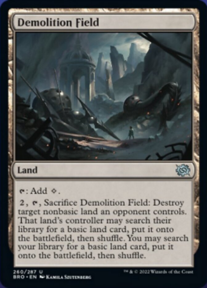 Demolition Field [The Brothers' War] | Silver Goblin