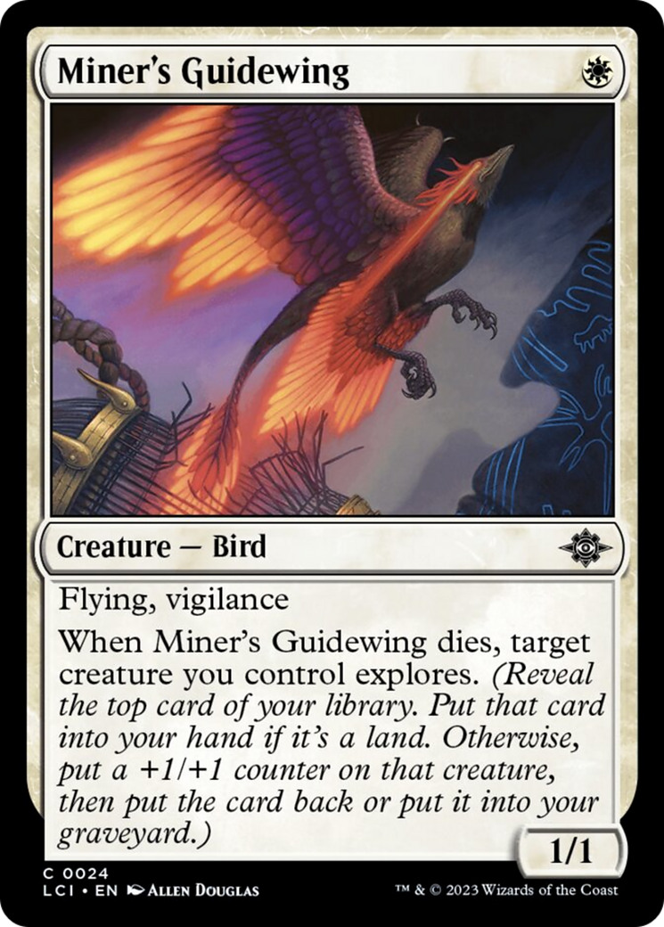 Miner's Guidewing [The Lost Caverns of Ixalan] | Silver Goblin