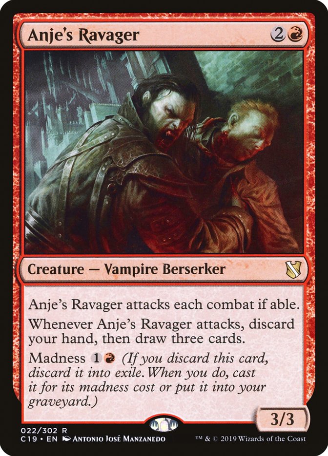 Anje's Ravager [Commander 2019] | Silver Goblin