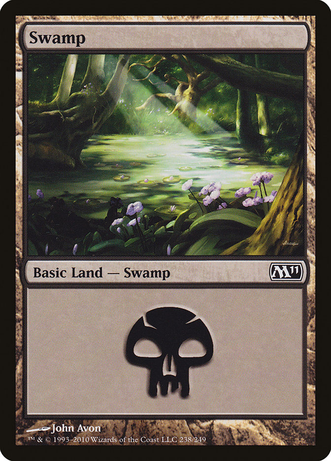 Swamp (238) [Magic 2011] | Silver Goblin