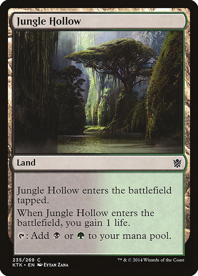 Jungle Hollow [Khans of Tarkir] | Silver Goblin
