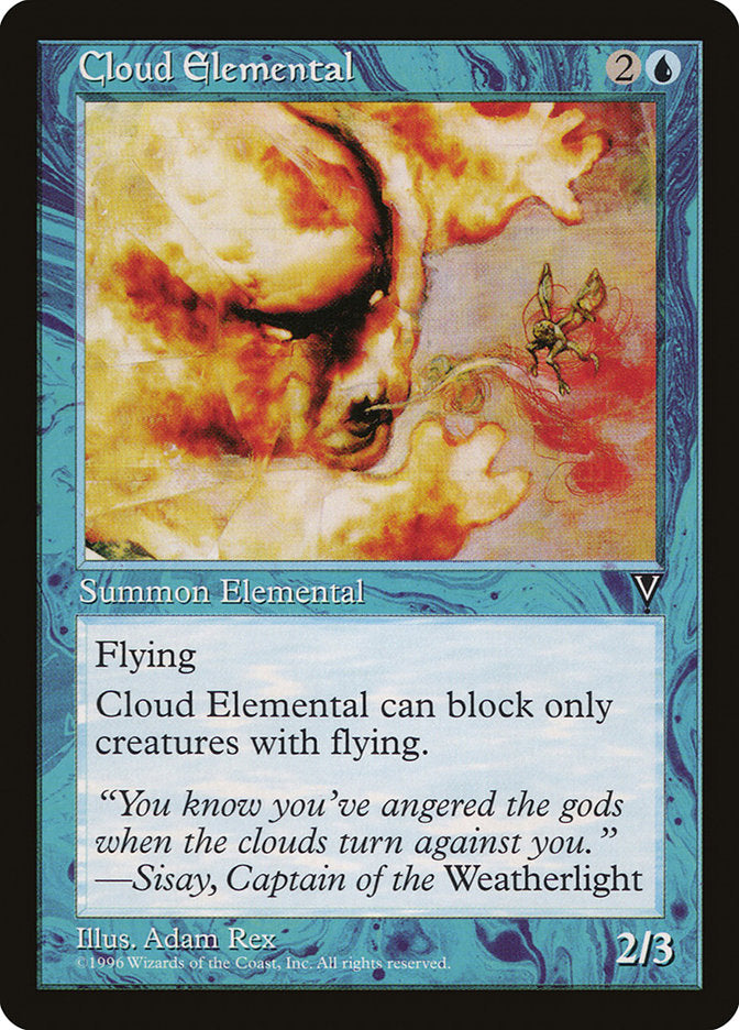 Cloud Elemental [Visions] | Silver Goblin