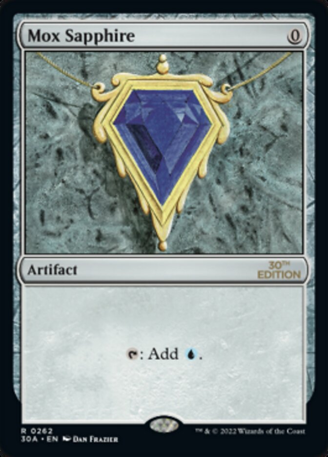 Mox Sapphire [30th Anniversary Edition] | Silver Goblin