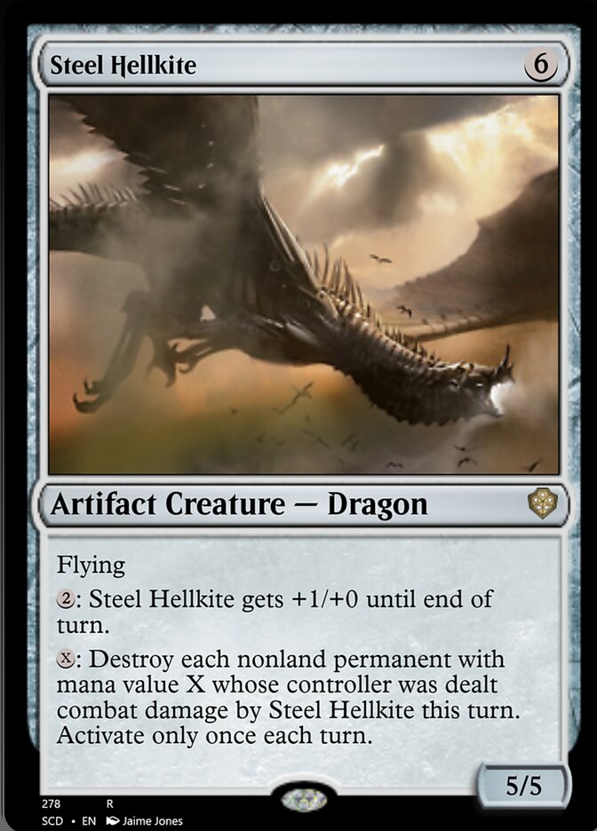 Steel Hellkite [Starter Commander Decks] | Silver Goblin