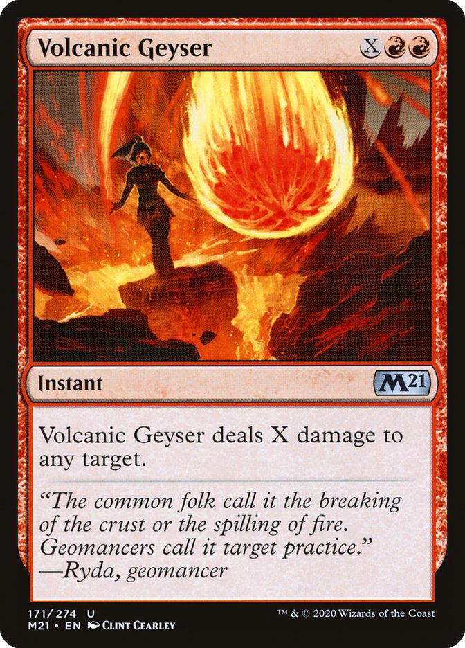 Volcanic Geyser [Core Set 2021] | Silver Goblin