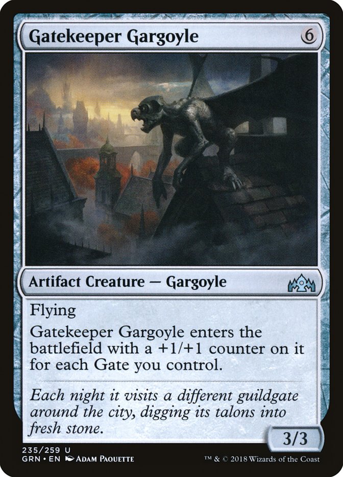 Gatekeeper Gargoyle [Guilds of Ravnica] | Silver Goblin
