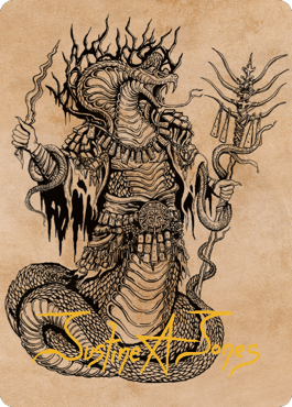Sivriss, Nightmare Speaker Art Card (51) (Gold-Stamped Signature) [Commander Legends: Battle for Baldur's Gate Art Series] | Silver Goblin