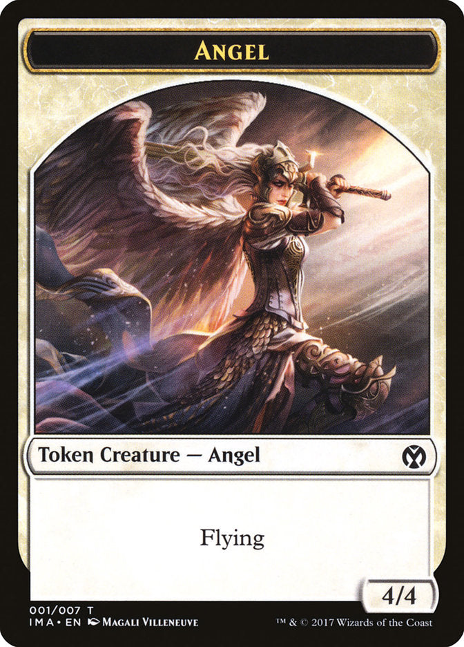 Angel Token [Iconic Masters Tokens] | Silver Goblin