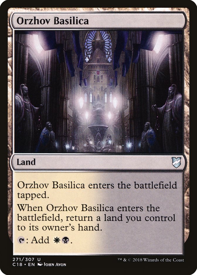 Orzhov Basilica [Commander 2018] | Silver Goblin