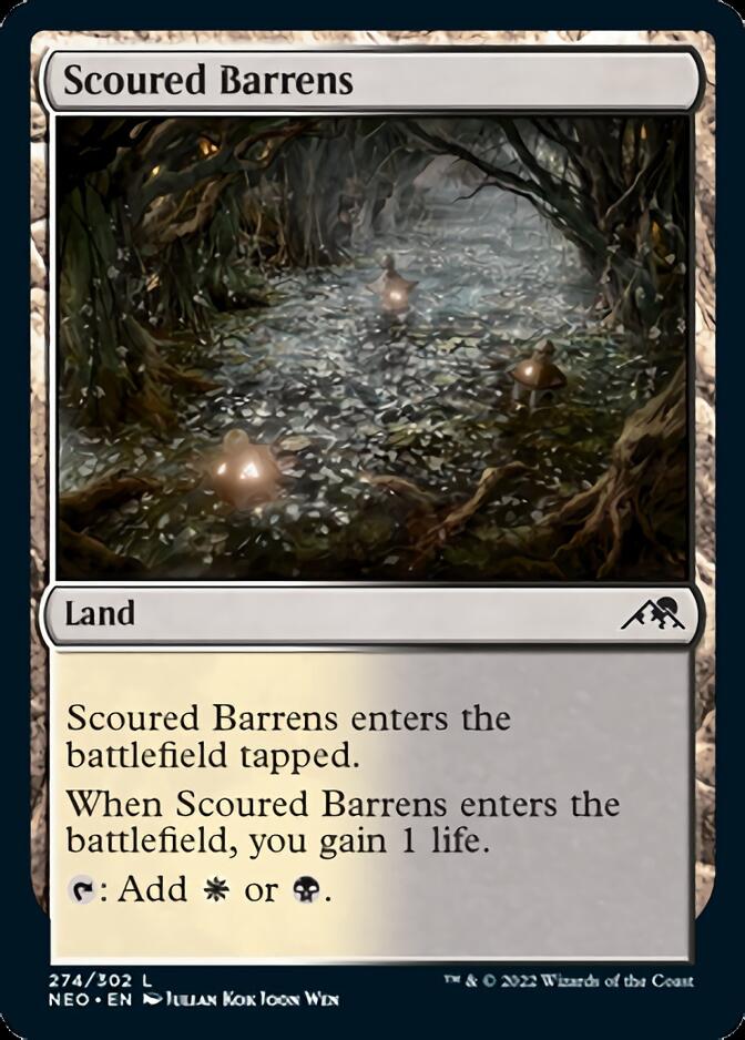 Scoured Barrens [Kamigawa: Neon Dynasty] | Silver Goblin