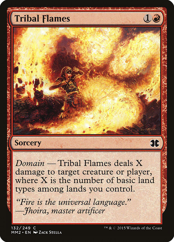 Tribal Flames [Modern Masters 2015] | Silver Goblin