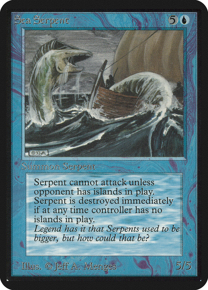 Sea Serpent [Alpha Edition] | Silver Goblin