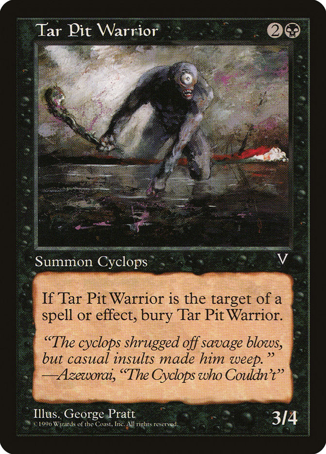 Tar Pit Warrior [Visions] | Silver Goblin