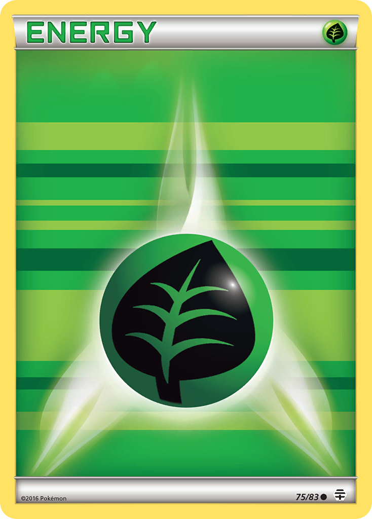 Grass Energy (75/83) [XY: Generations] | Silver Goblin