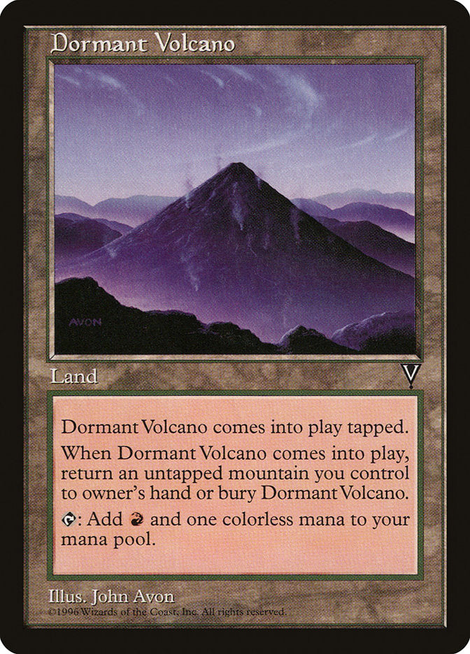 Dormant Volcano [Visions] | Silver Goblin
