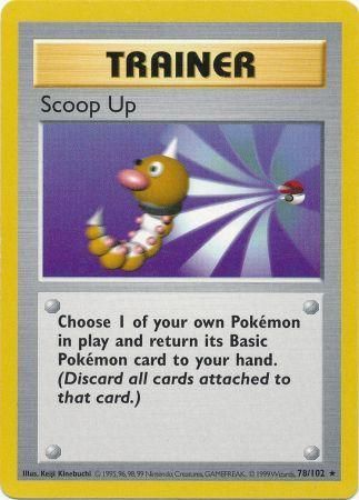 Scoop Up (78/102) [Base Set Shadowless Unlimited] | Silver Goblin
