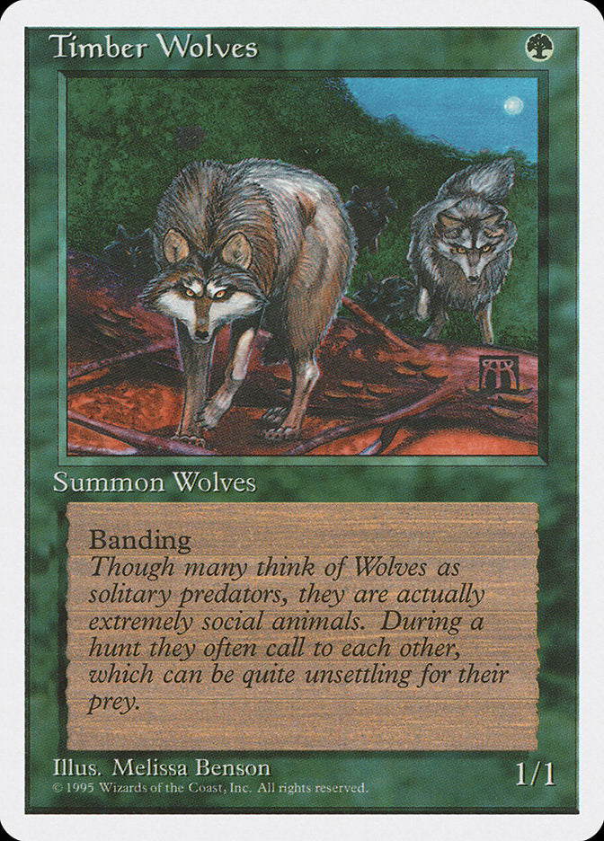 Timber Wolves [Fourth Edition] | Silver Goblin