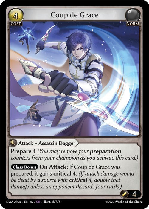 Coup de Grace (077) [Dawn of Ashes: Alter Edition] | Silver Goblin