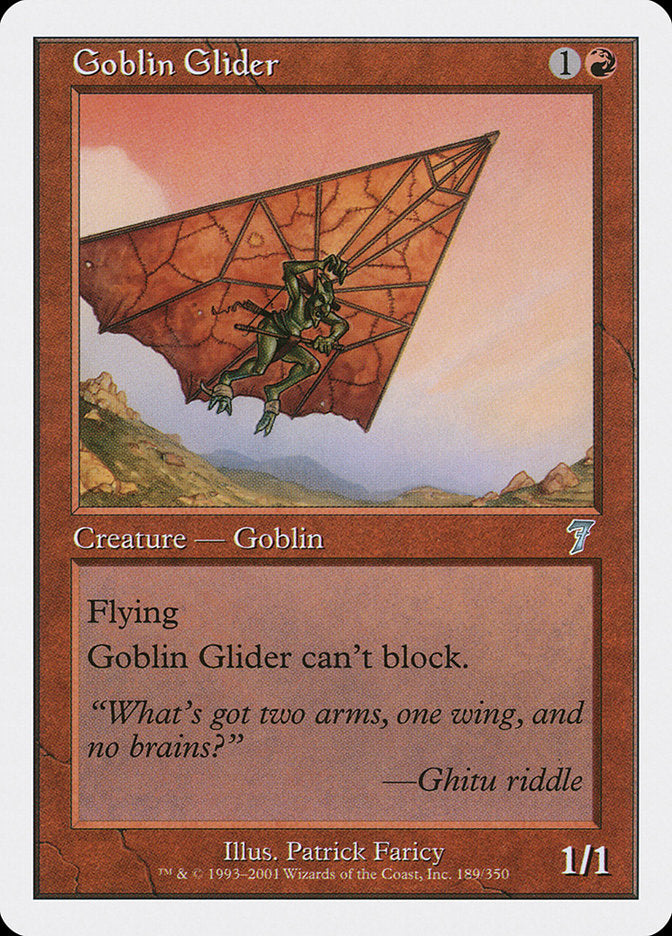 Goblin Glider [Seventh Edition] | Silver Goblin